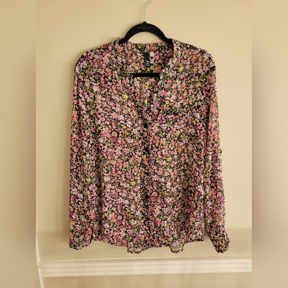 Floral Long Sleeve Blouse